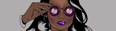 woman with sunglasses